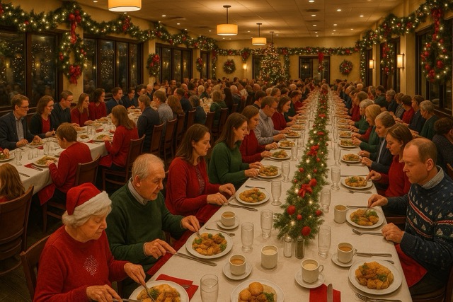 Adults Chrismas Dinner