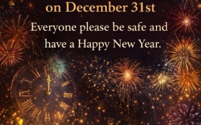 No Service on Wednesday night December 31st